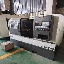 []出售准新机：2023年佳盟子HK500L斜床身数控车一台，8.