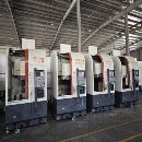 []同款4台台湾油欣750数控立车，配发那科TF系统，X轴带.