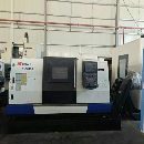 []同款两台纽威NL504SC，两轴硬轨，回转直径600mm，切削.