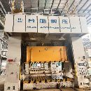 []合肥锻压2400吨闭式双点线：800吨一台，移动台，台面3.