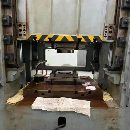 []天锻1600吨框架液压机，台面1.21.2，开口1.2米，油缸.