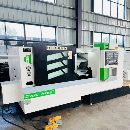 []全新二手东部T55L数控车床，安装未用，45滚柱线轨，回.