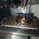 []28888秒杀上海500钻工，带气动夹具，全新未用，主轴小.