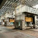 []合肥锻压闭式双点线：800吨，移动台，台面3.6米/1.8米.