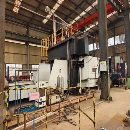 []国盛5032龙门加工中心发那科MF系统方滑枕齿轮头工作台.