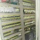 []金丰四点压力机全自动冲压流水生产线全封闭，全自动化.