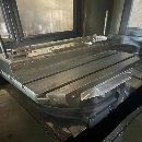 []刚刚买下在位2021年海天80H双工位卧式加工中心，发那.