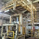 []台湾300吨框架液压机，台面1米1米，开口2.1米，油缸行.