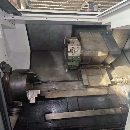 []2013年韩国威亚L300C数控车床，91孔主轴回转直径750mm.